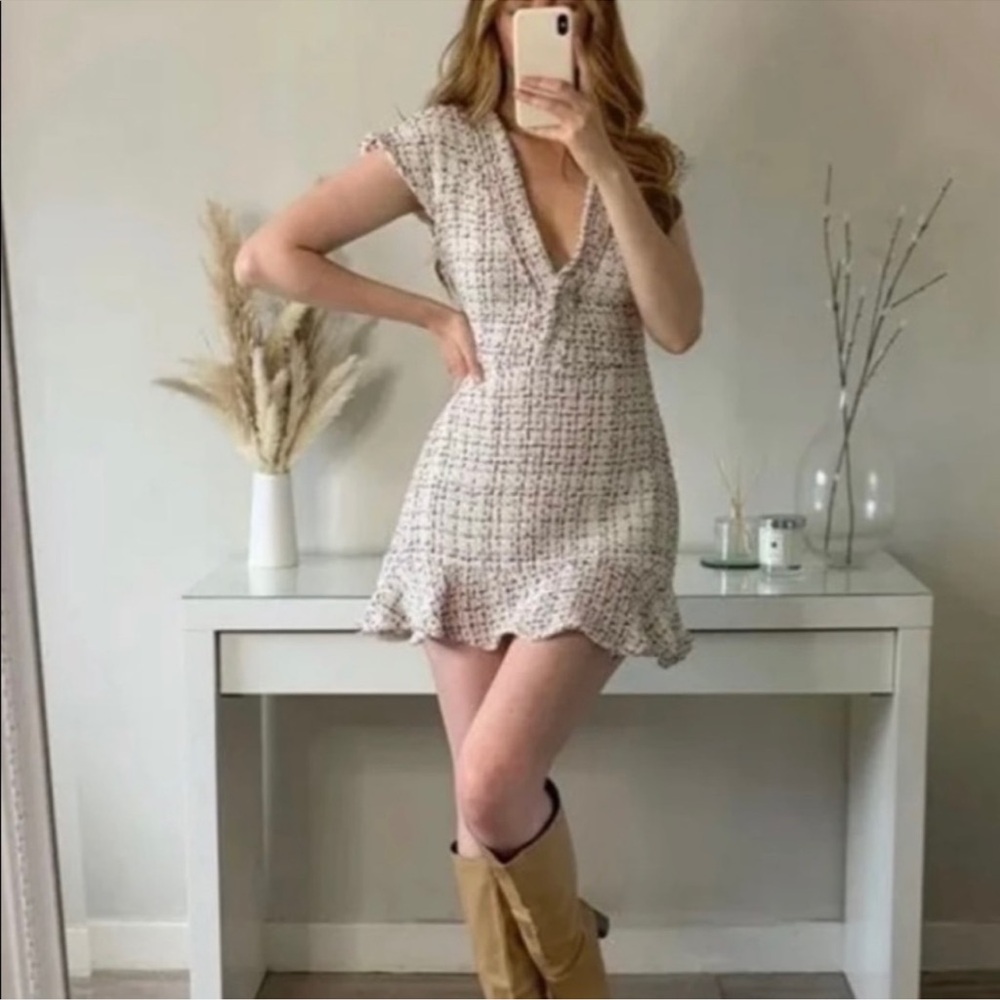 NWT - Zara textured weave dress - blogger fave